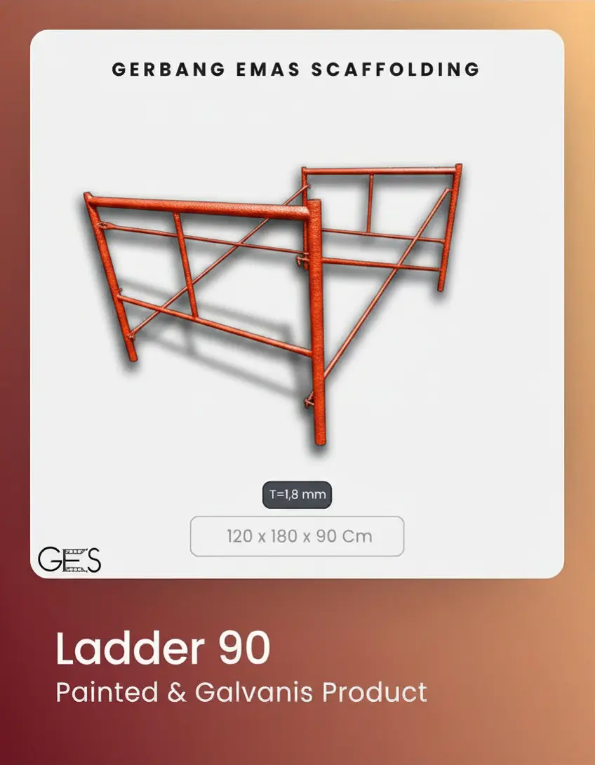 Set Ladder 90 - Gerbang Emas Scaffolding
