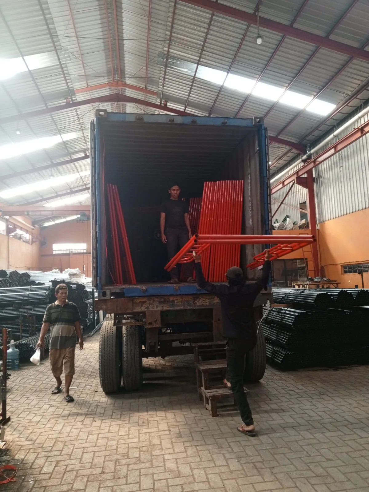 jual - sewa scaffolding merah - GES